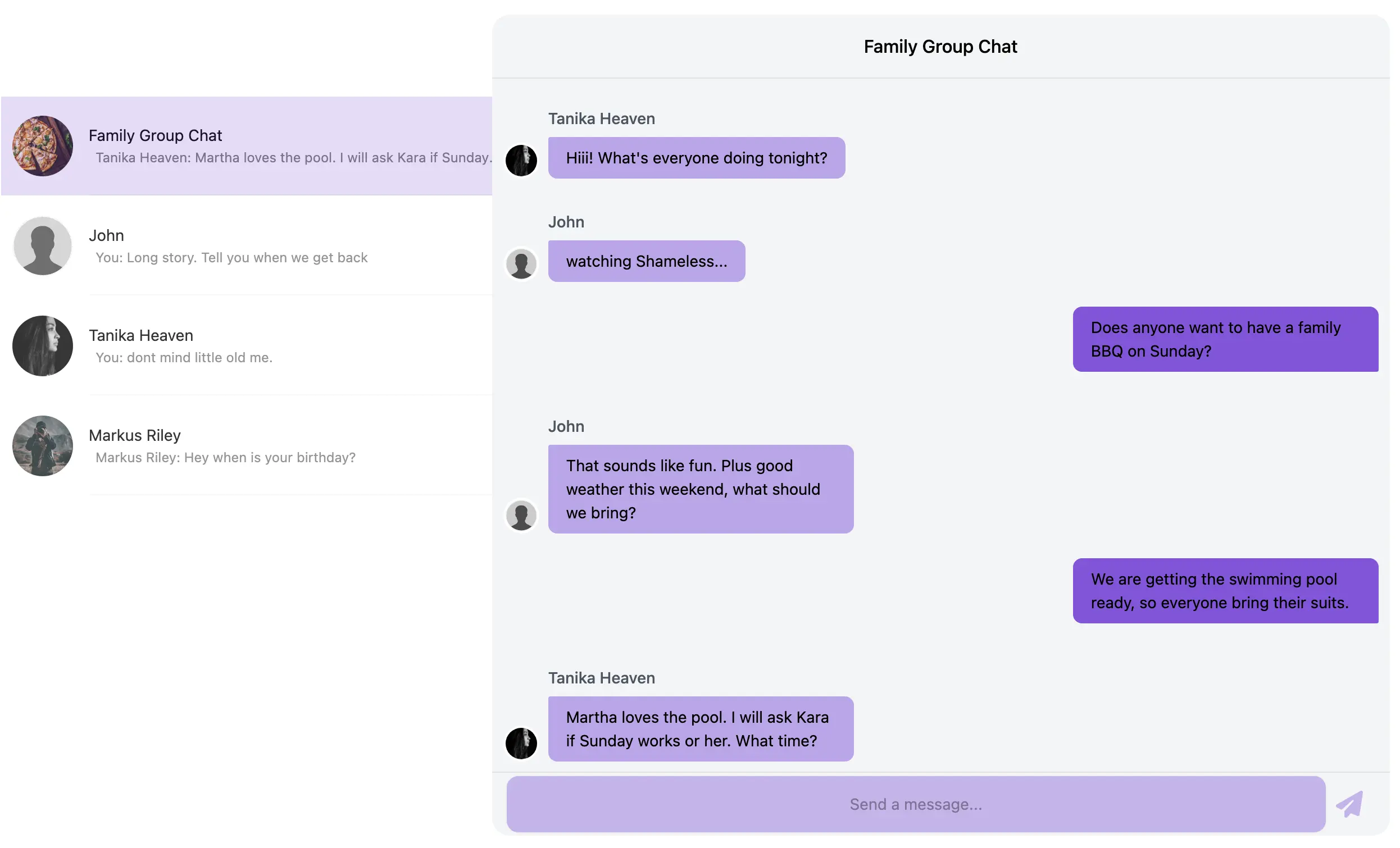 chat api with in app chat ui using chat sdk